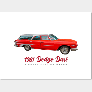 1961 Dodge Dart Pioneer Station Wagon Posters and Art